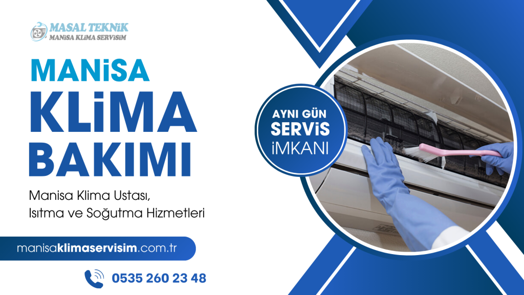 manisa klima bakımı